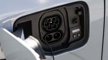 Renault Megane E-Tech SUV charging flap