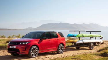 Land Rover Discovery Sport SUV towing