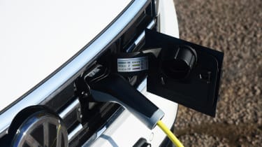 Volkswagen Passat GTE Estate charging port