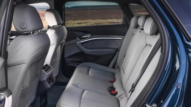 Audi e-tron SUV rear seats