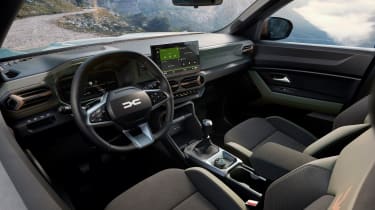 2024 Dacia Duster interior view