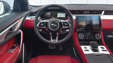 Jaguar F-Pace SUV interior