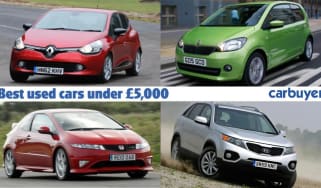 Best used cars under £5,000 header