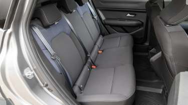Dacia Duster SUV rear seats