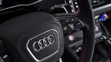Audi RS Q3 steering wheel buttons