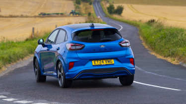 Ford Puma cornering rear quarter