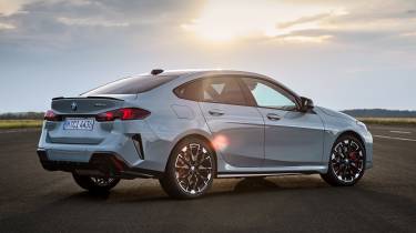 2025 BMW 2 Series Gran Coupe rear quarter static