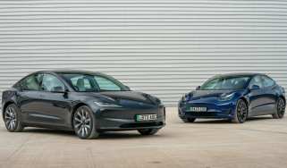 Tesla Model 3 facelift old vs new