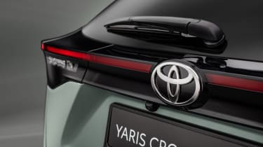 Toyota Yaris Cross rear light view