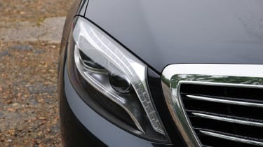 LED headlights come as standard on all S-Class models