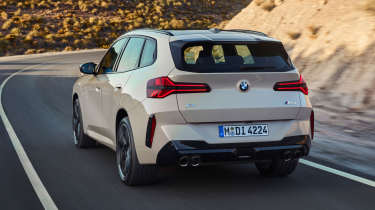 2024 BMW X3 rear quarter