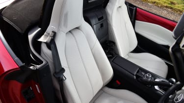 Mazda MX-5 roadster front seats