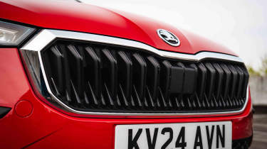 Skoda Scala UK grille