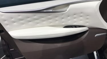 It&#039;s not yet confirmed whether all the interior finishes of the QX50 Concept will make it to production