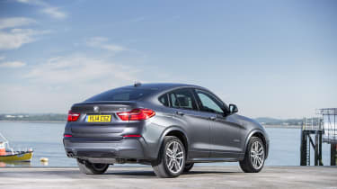 Its swooping roofline is inspired by the larger BMW X6 and looks unlike anything else on the road