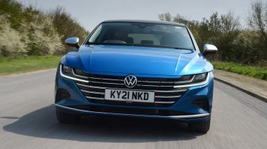 Volkswagen Arteon driving - front