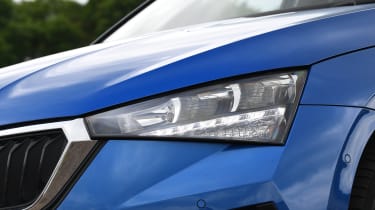 Skoda Scala hatchback headlights