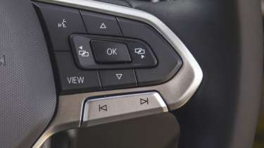 Volkswagen T-Cross steering wheel controls