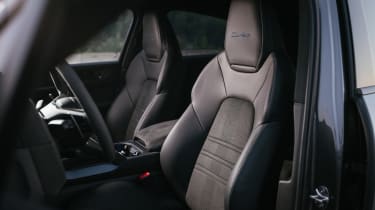 Porsche Cayenne Coupe front seats