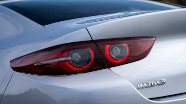 Mazda3 Fastback saloon rear lights