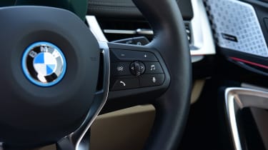 BMW iX1 steering wheel