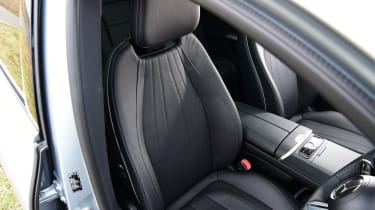 Mercedes EQE SUV front seats