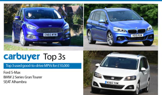 Top 3 used good-to-drive MPVs for £10,000
