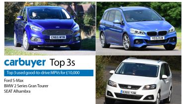 Top 3 used good-to-drive MPVs for £10,000