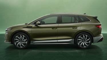 2025 Skoda Enyaq SUV profile