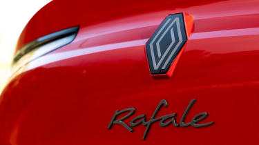 2024 Renault Rafale 300 boot badge