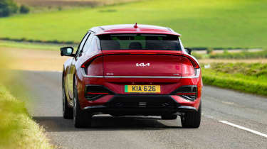 Kia EV6 rear driving