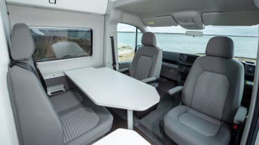 Volkswagen Grand California rear seating