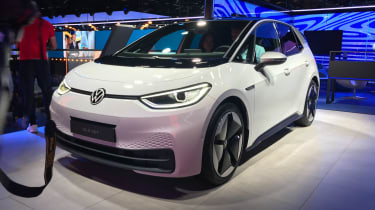 Volkswagen ID.3 - front 3/4 view - 2019 Frankfurt Motor Show 