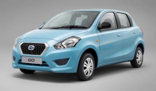 Datsun GO hatchback 2013 front quarter static