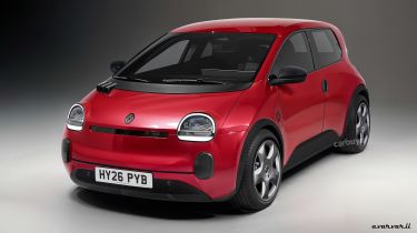 Renault Twingo 2026 front quarter render