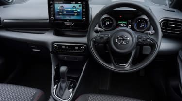 Toyota Yaris hatchback interior