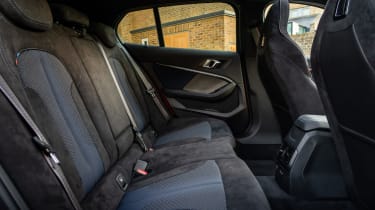 BMW M135i rear seats