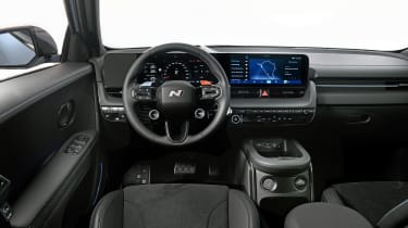 Hyundai Ioniq 5 N Carbuyer drive interior