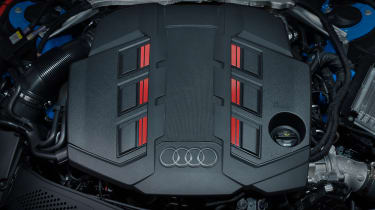 Facelifted Audi S4 - engine