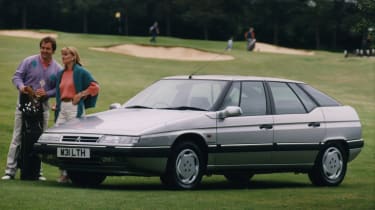 Classic Citroen XM golf course advert - credit: Media Citroen International