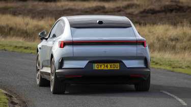 Polestar 4 UK rear handling