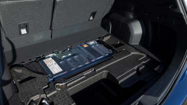 Subaru Forester boot floor battery