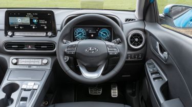 Hyundai Kona Electric SUV interior