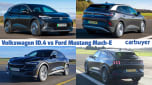 VW ID.4 vs Ford Mustang Mach-E hero