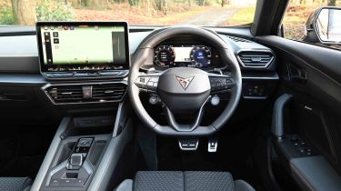 Cupra Formentor facelift UK interior