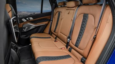 BMW X5 M Competition rear seats