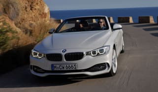BMW 4 Series convertible front action