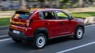 Fiat Grande Panda Red rear quarter