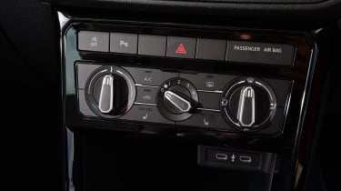 Volkswagen T-Cross SUV controls