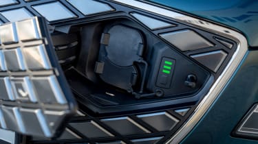 Genesis Electrified G80 charging flap